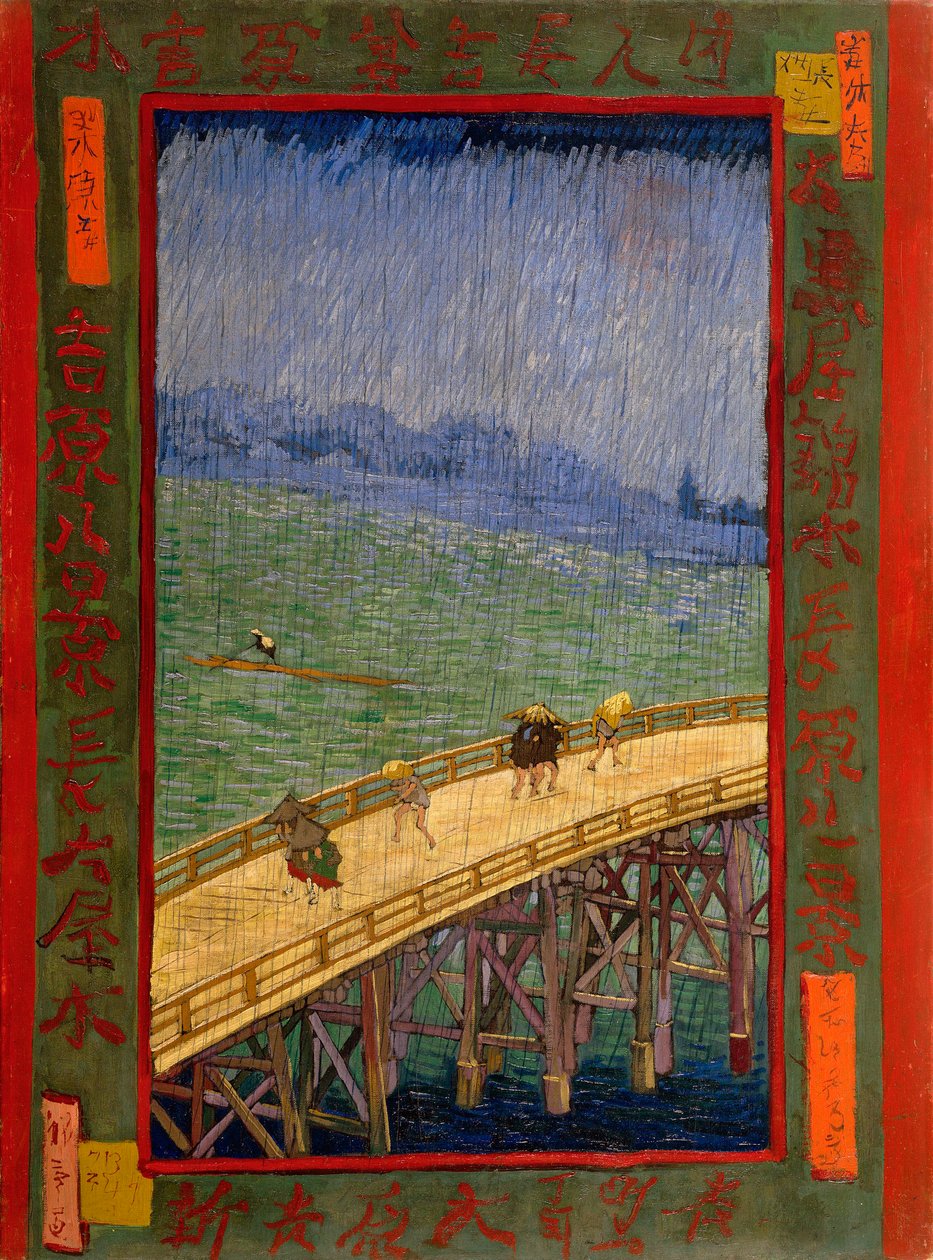 Most w deszczu autorstwa Vincent van Gogh