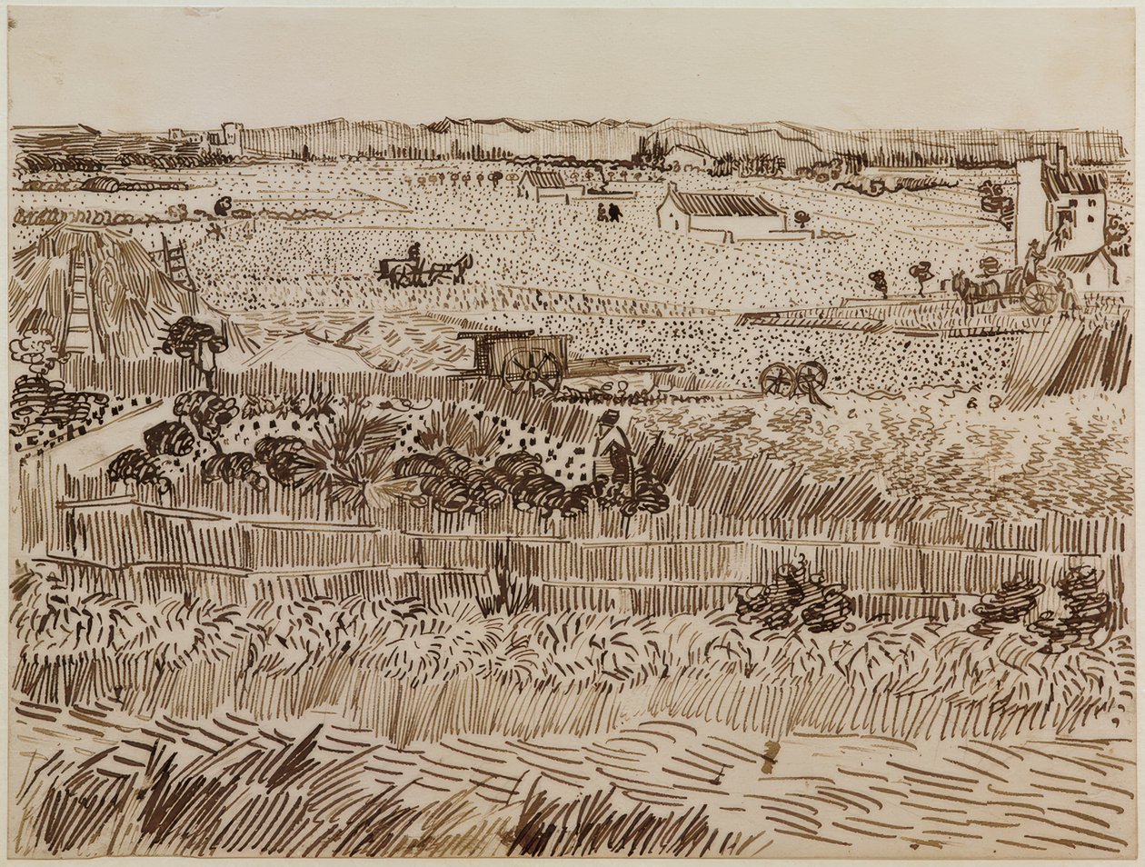 Żniwa autorstwa Vincent van Gogh