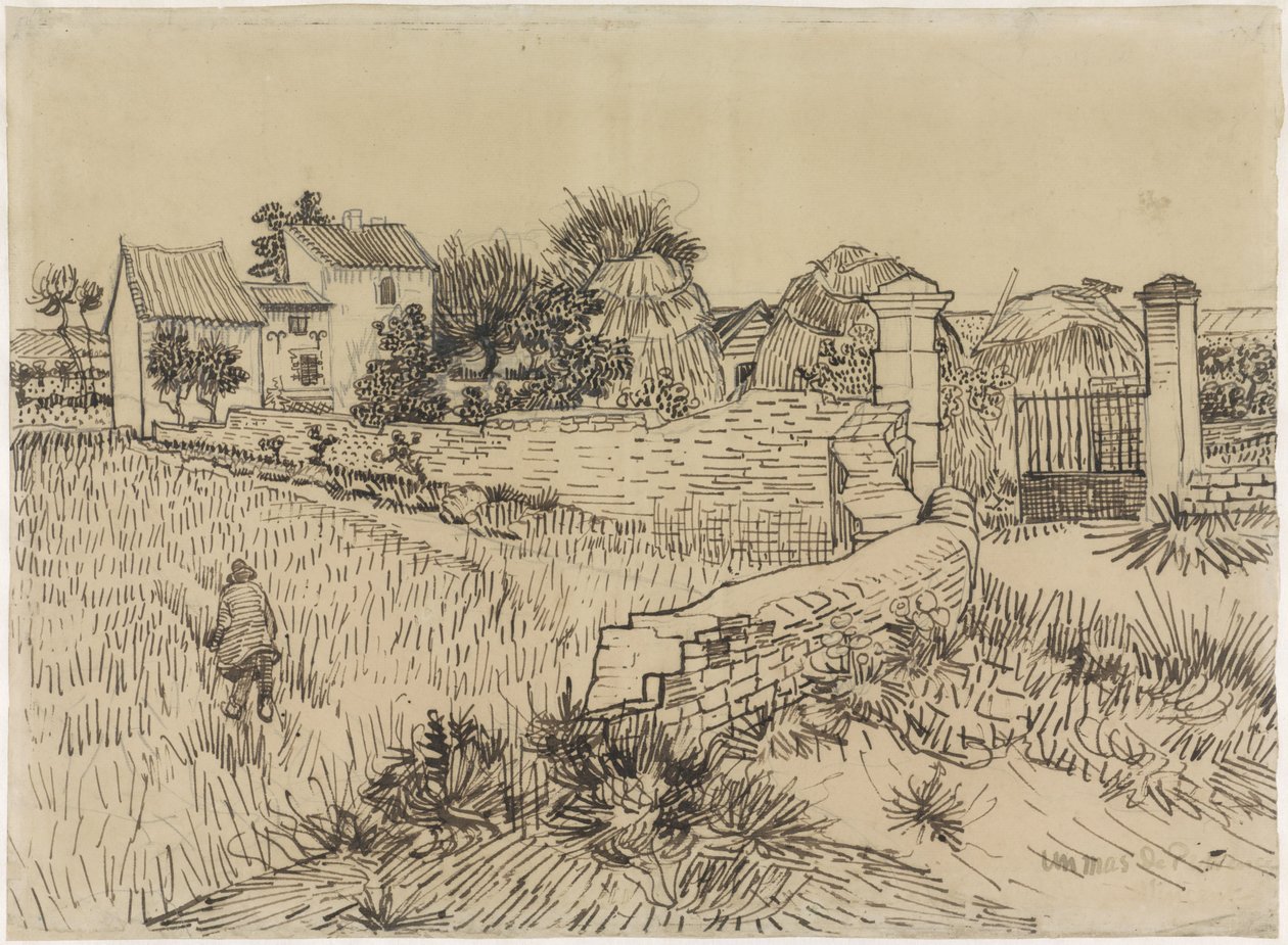 Farma w Prowansji autorstwa Vincent van Gogh
