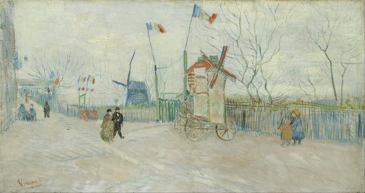 Impas des Deux Frères autorstwa Vincent van Gogh