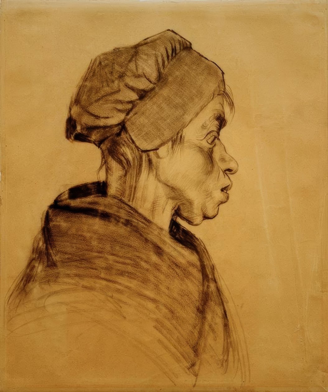 Głowa kobiety autorstwa Vincent van Gogh