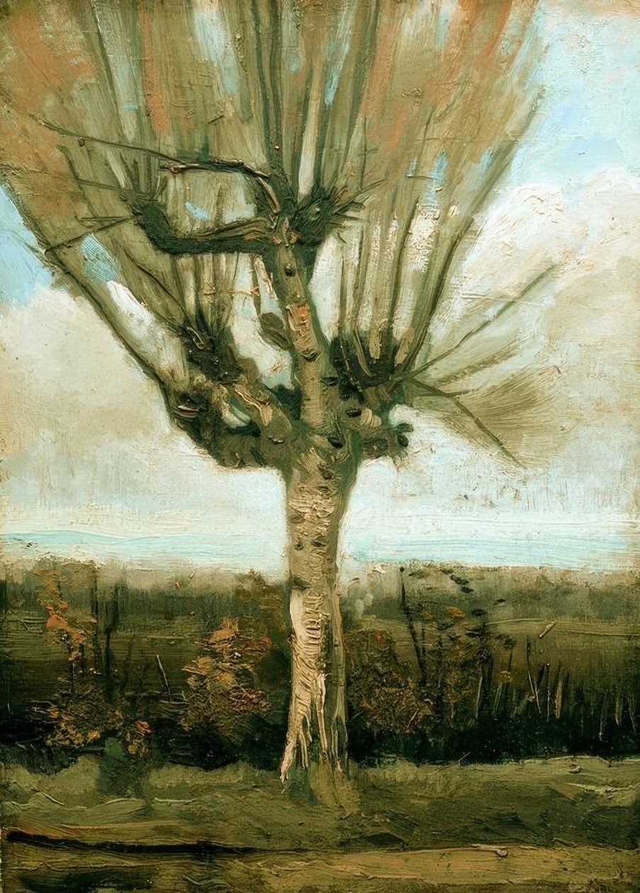 Wierzba ogłuszona autorstwa Vincent van Gogh