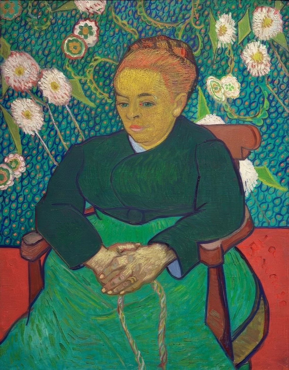 Kołysanka (Augustyn Roulin) autorstwa Vincent van Gogh