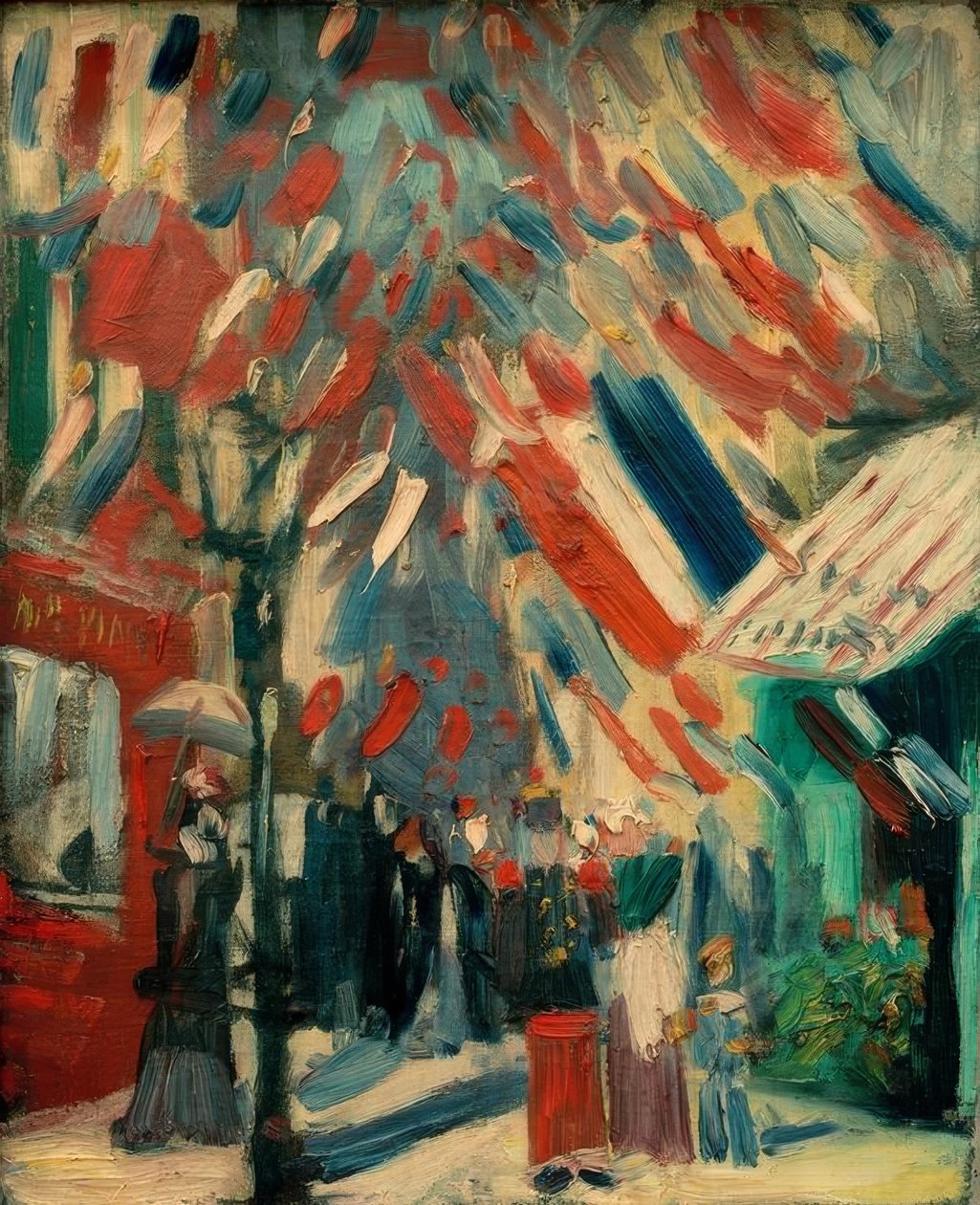 14 lipca autorstwa Vincent van Gogh