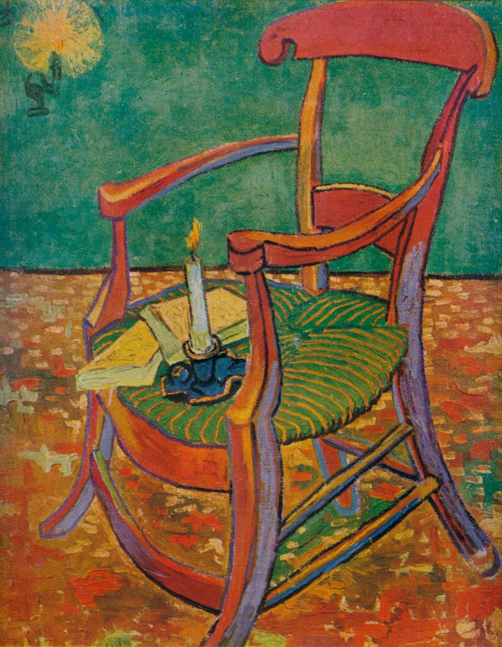Fotel Gauguina, 1888 autorstwa Vincent van Gogh