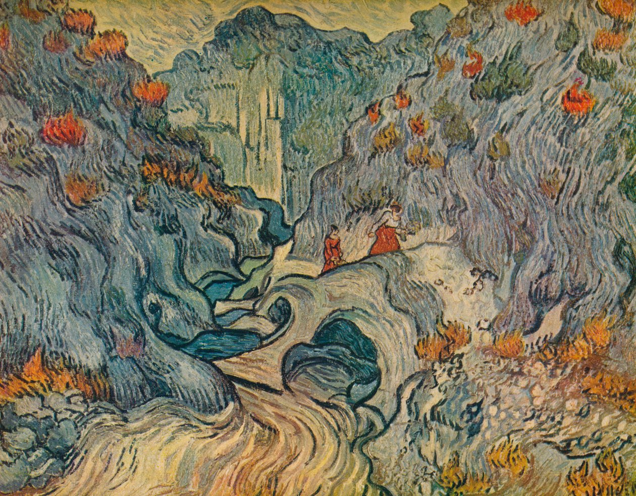 Wąwóz, 1889 autorstwa Vincent van Gogh