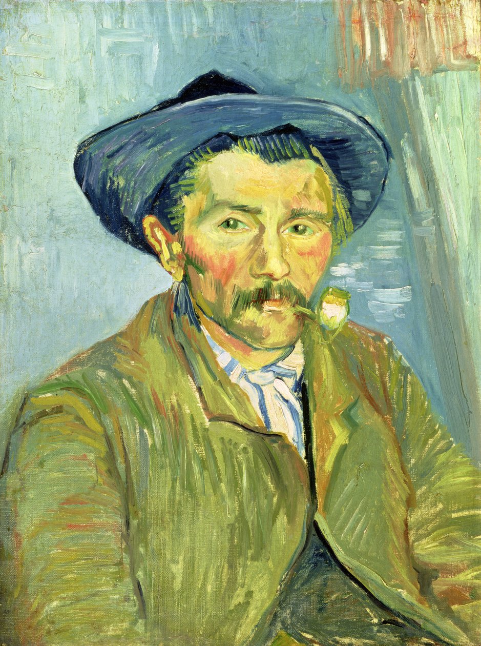 Mężczyzna palący autorstwa Vincent van Gogh
