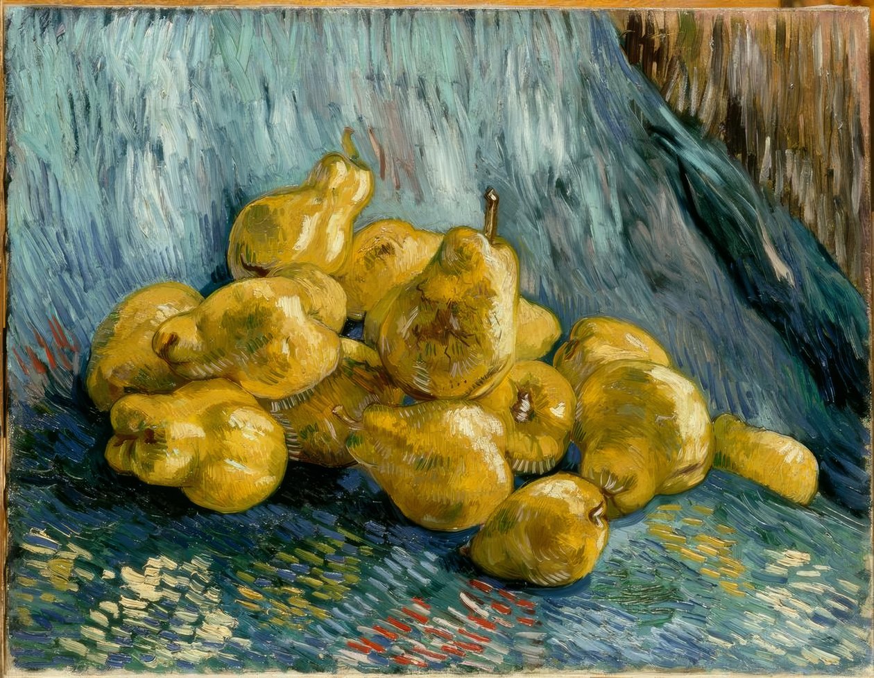 Quittenstilleben autorstwa Vincent van Gogh