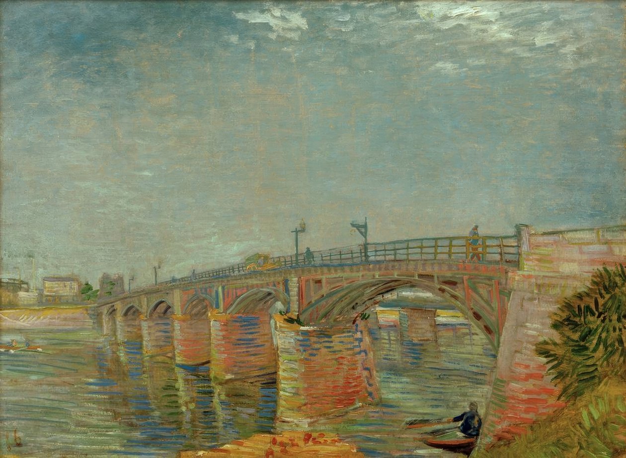 Most Sekwany w Asnières autorstwa Vincent van Gogh
