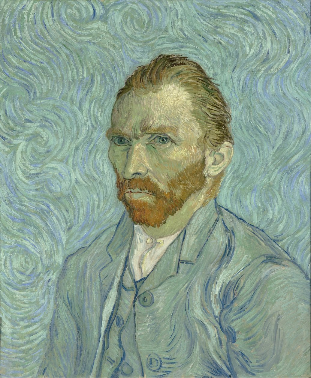 Autoportret, 1889 autorstwa Vincent van Gogh