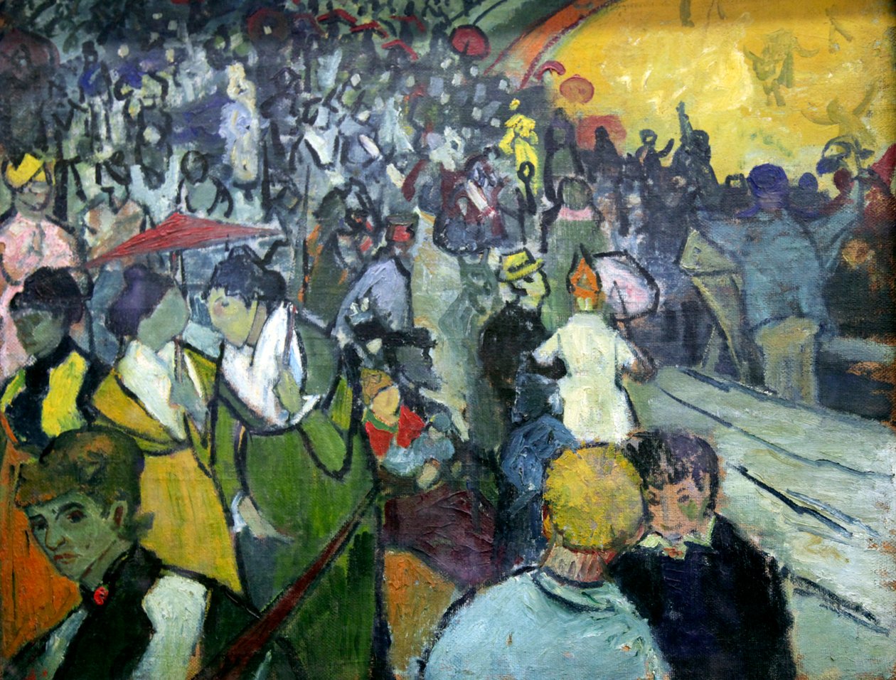 „Arena w Arles”, 1888. autorstwa Vincent van Gogh
