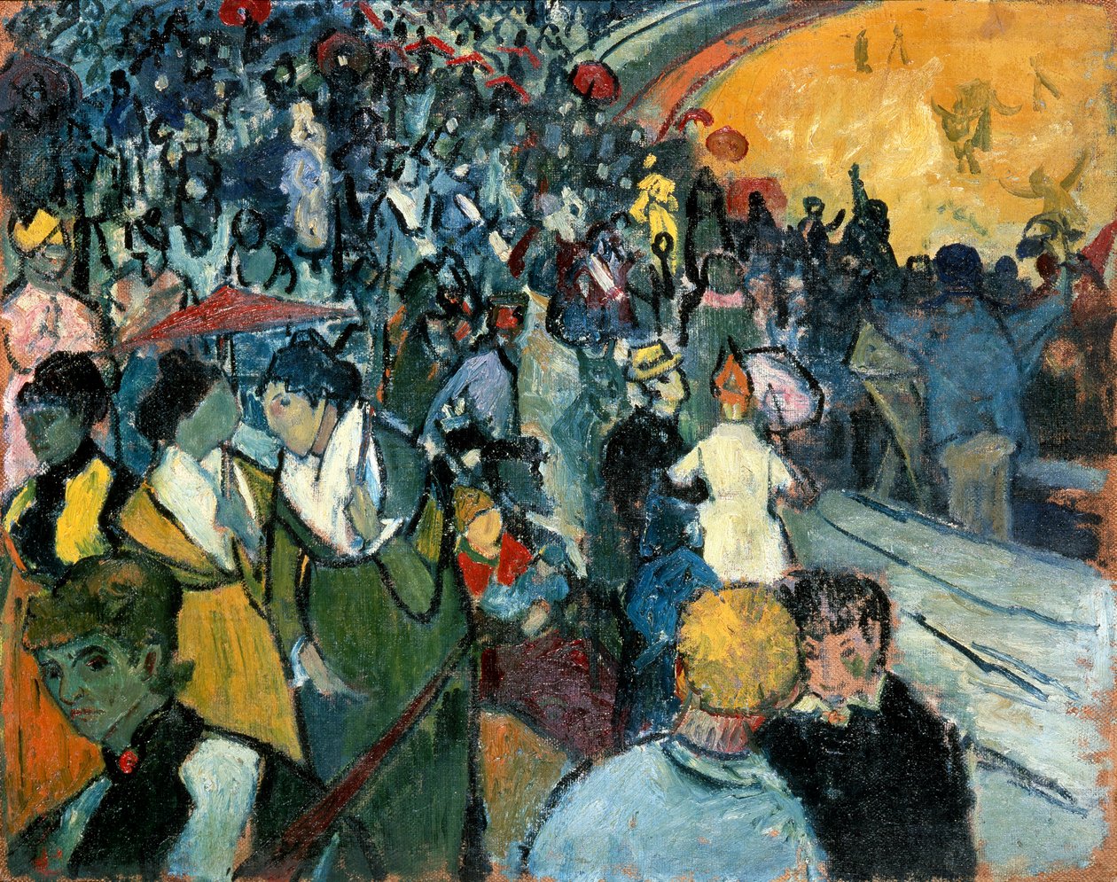 Arena w Arles, 1888. autorstwa Vincent van Gogh