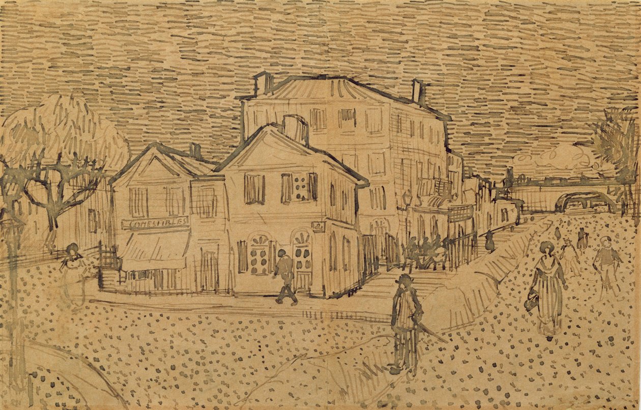 Dom Artysty w Arles autorstwa Vincent van Gogh