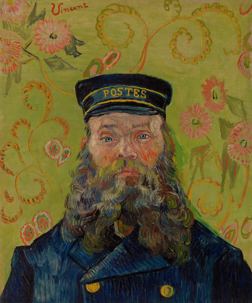 Listonosz (Joseph-Etienne Roulin) autorstwa Vincent van Gogh