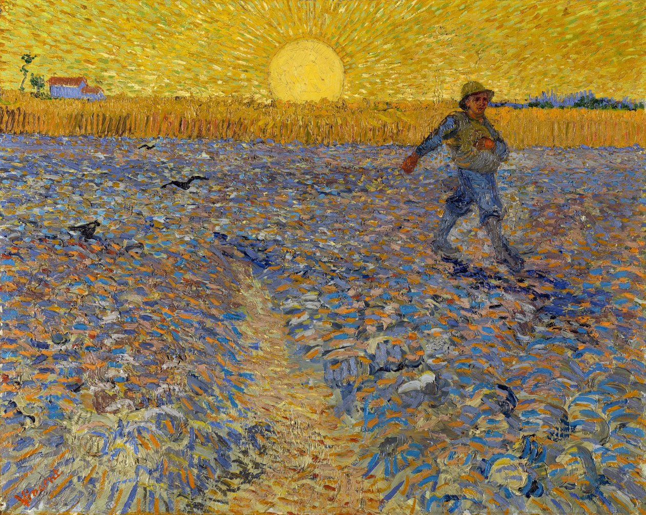 Siewca , ok. 1888 (olej na płótnie) autorstwa Vincent van Gogh