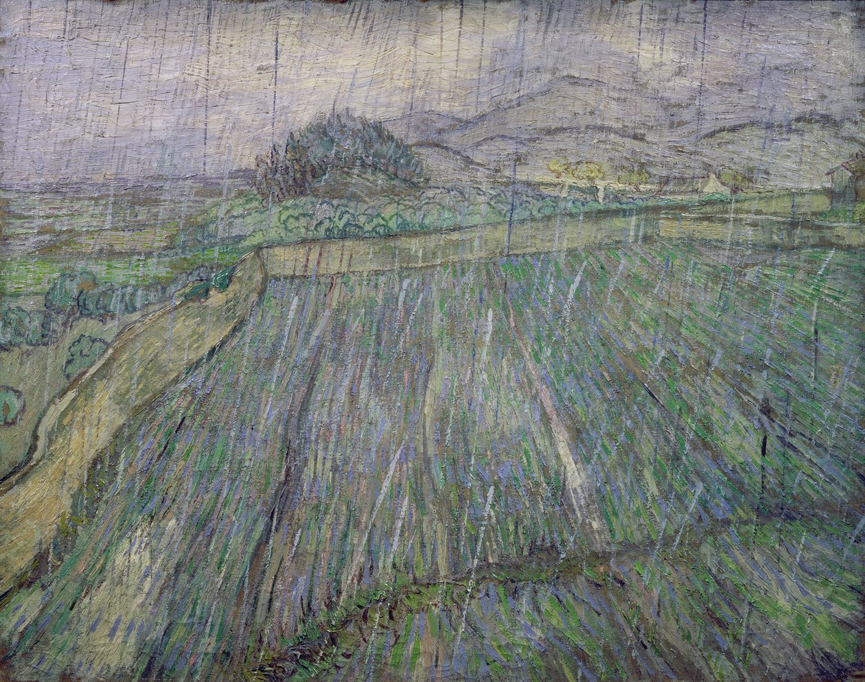 Burza z piorunami autorstwa Vincent van Gogh