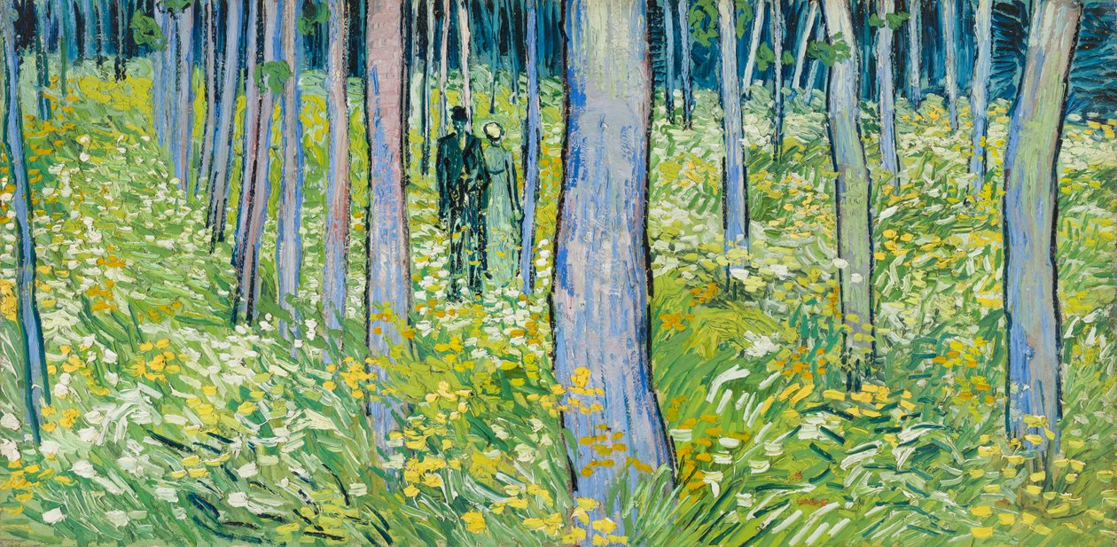 Poszycie z dwiema postaciami autorstwa Vincent van Gogh