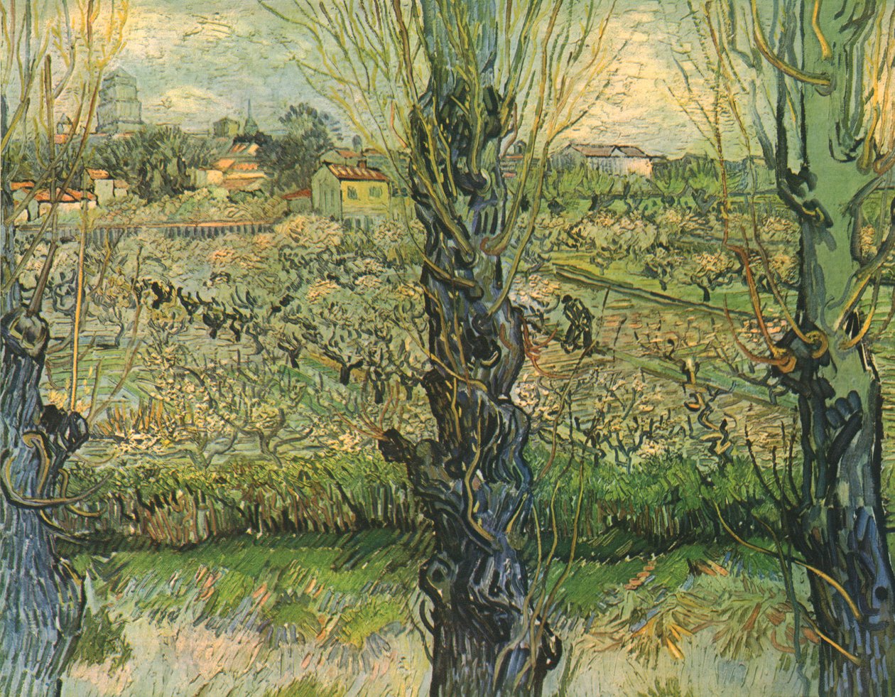 Widok Arles, 1889, 1947. autorstwa Vincent van Gogh