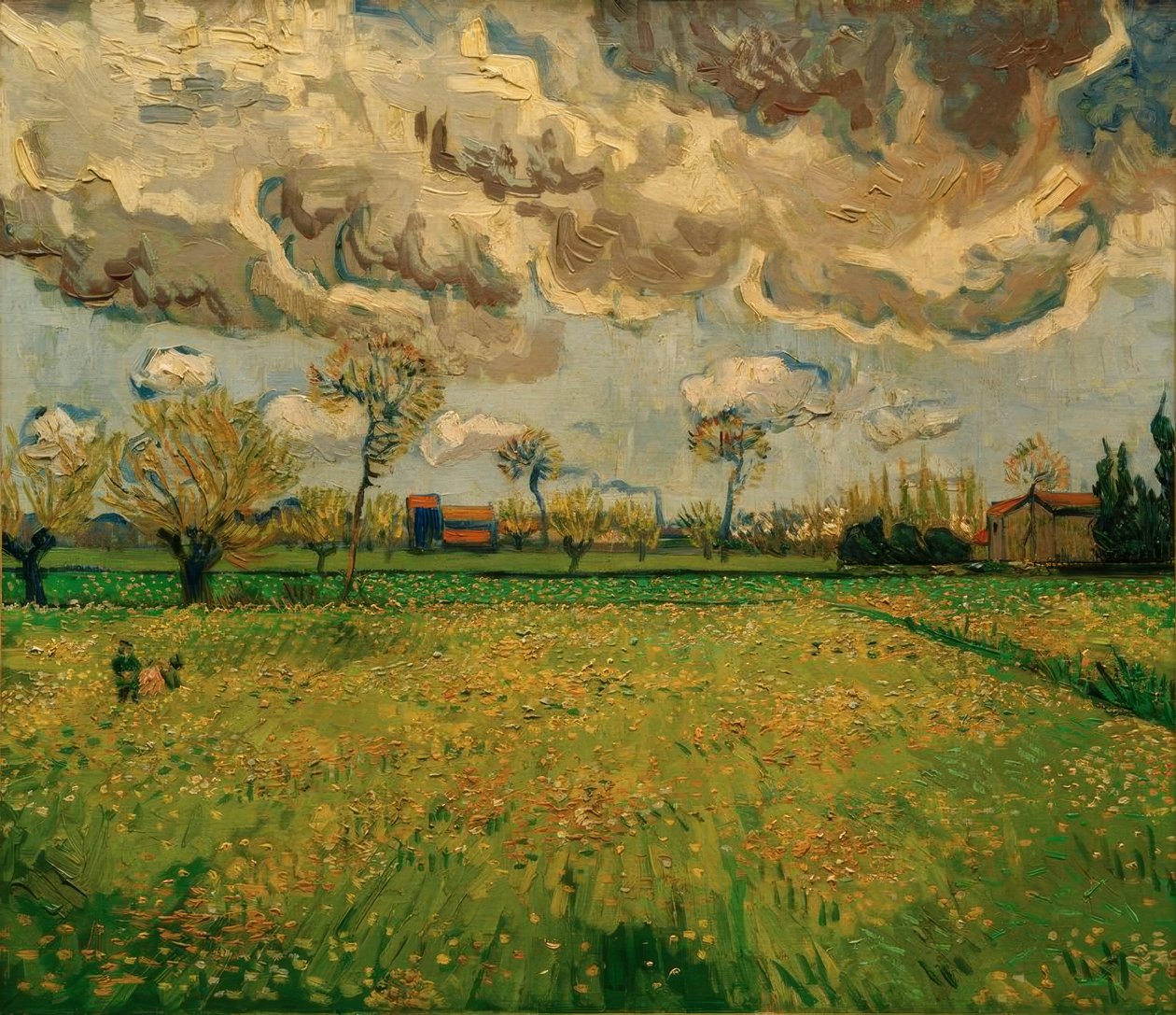 Łąki (arles) autorstwa Vincent van Gogh