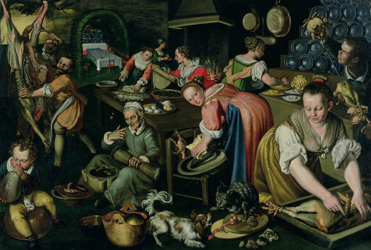 Kuchnia autorstwa Vincenzo Campi