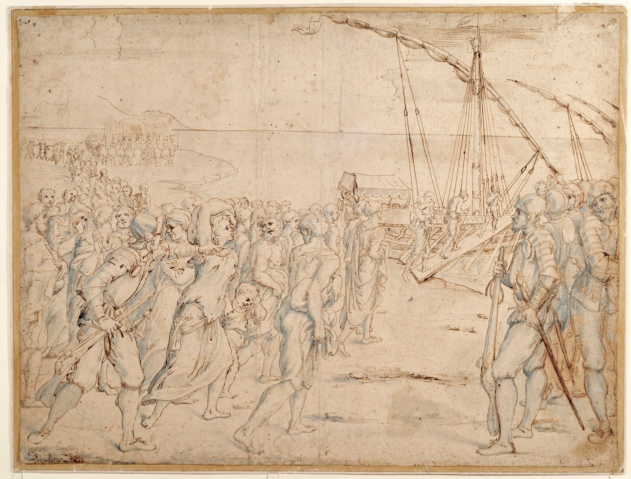 Kopnięcie Maurów autorstwa Vincenzo Carducci
