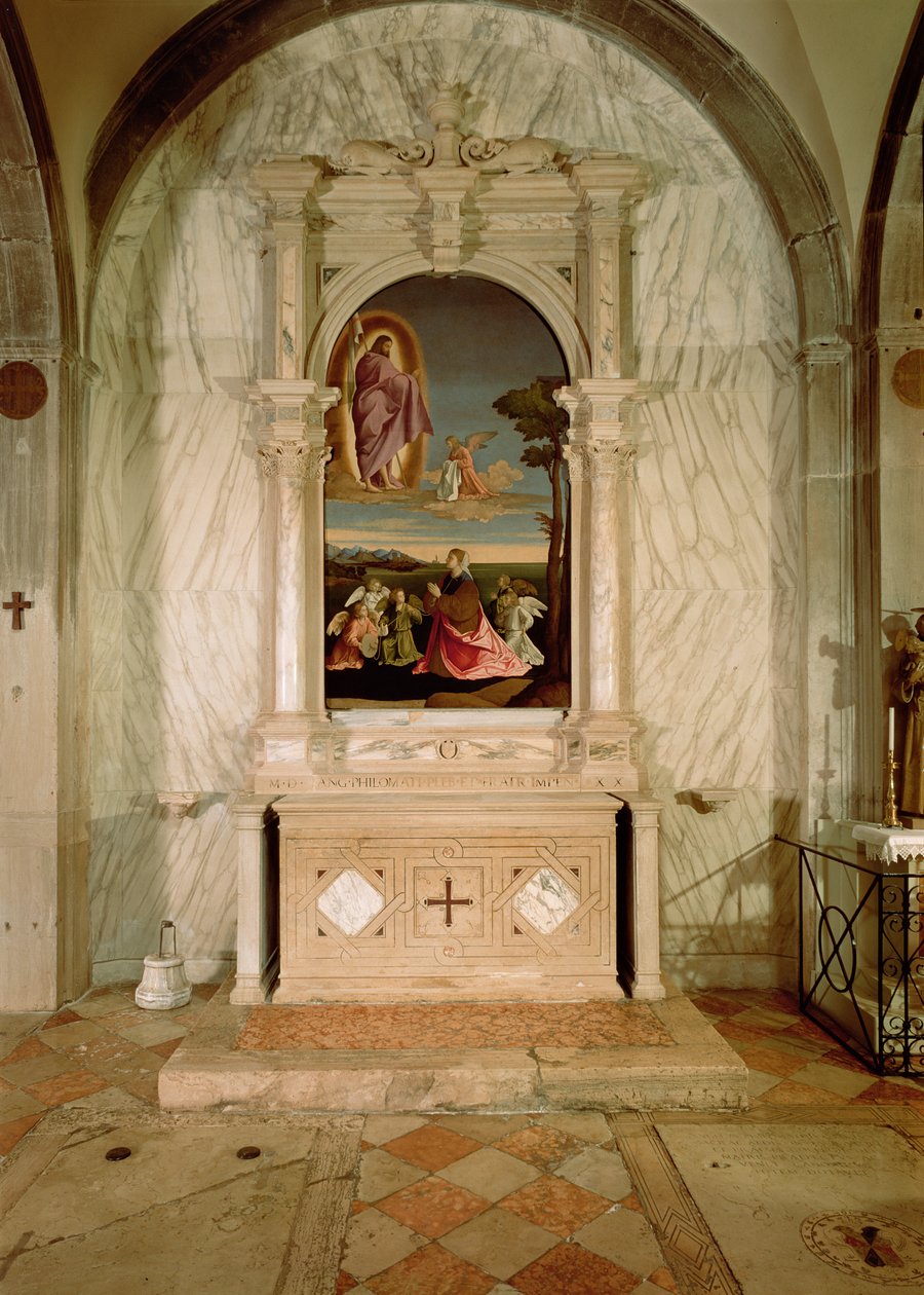 Ołtarz św. Krystyny autorstwa Vincenzo di Biagio Catena