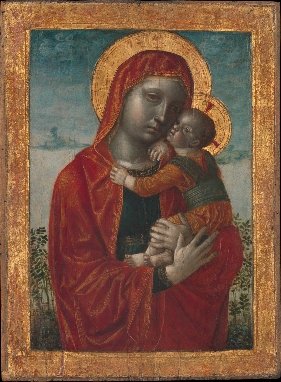 Madonna z Dzieciątkiem, ca. 1480. autorstwa Vincenzo Foppa
