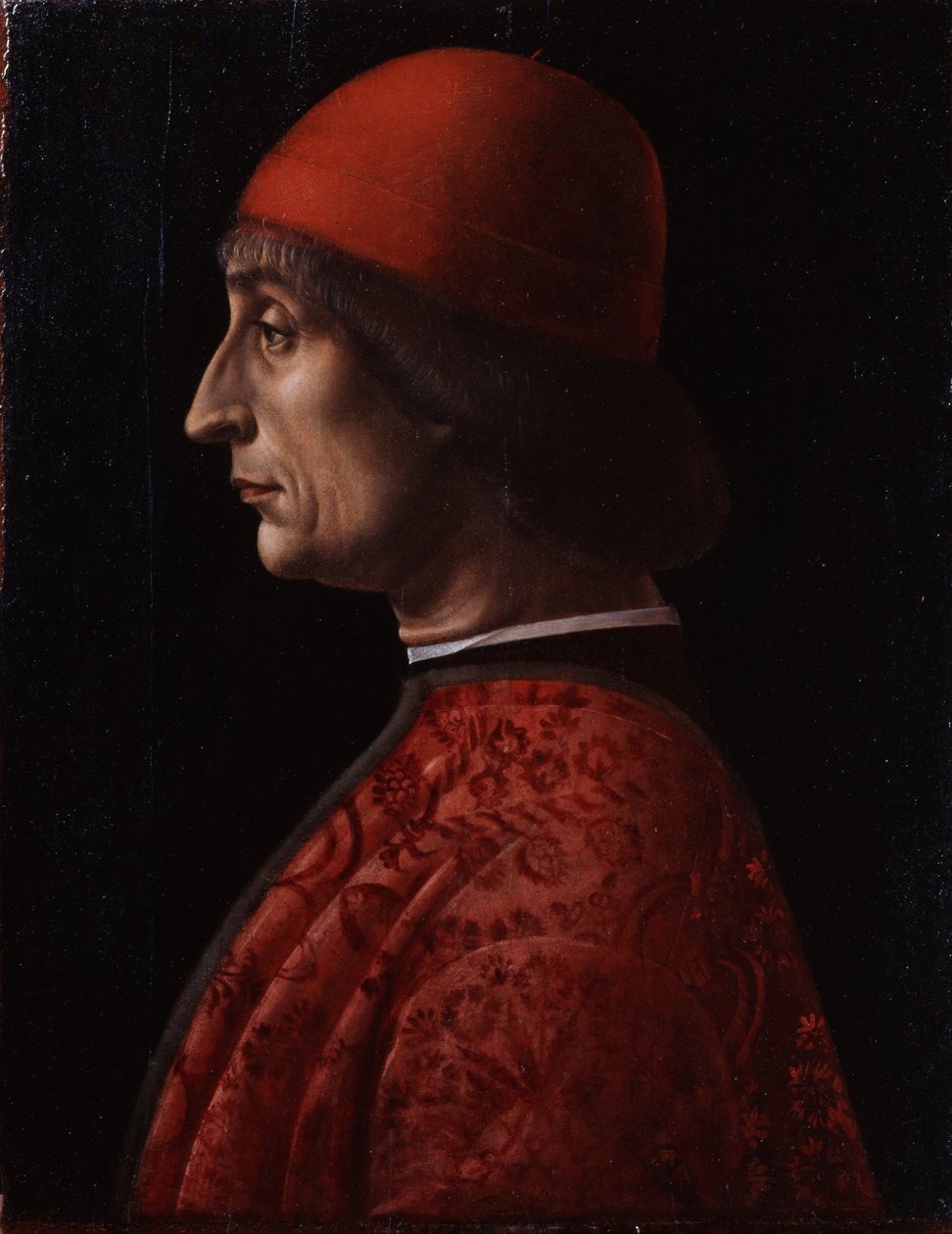 Portret Giovanniego Francesco Brivio autorstwa Vincenzo Foppa