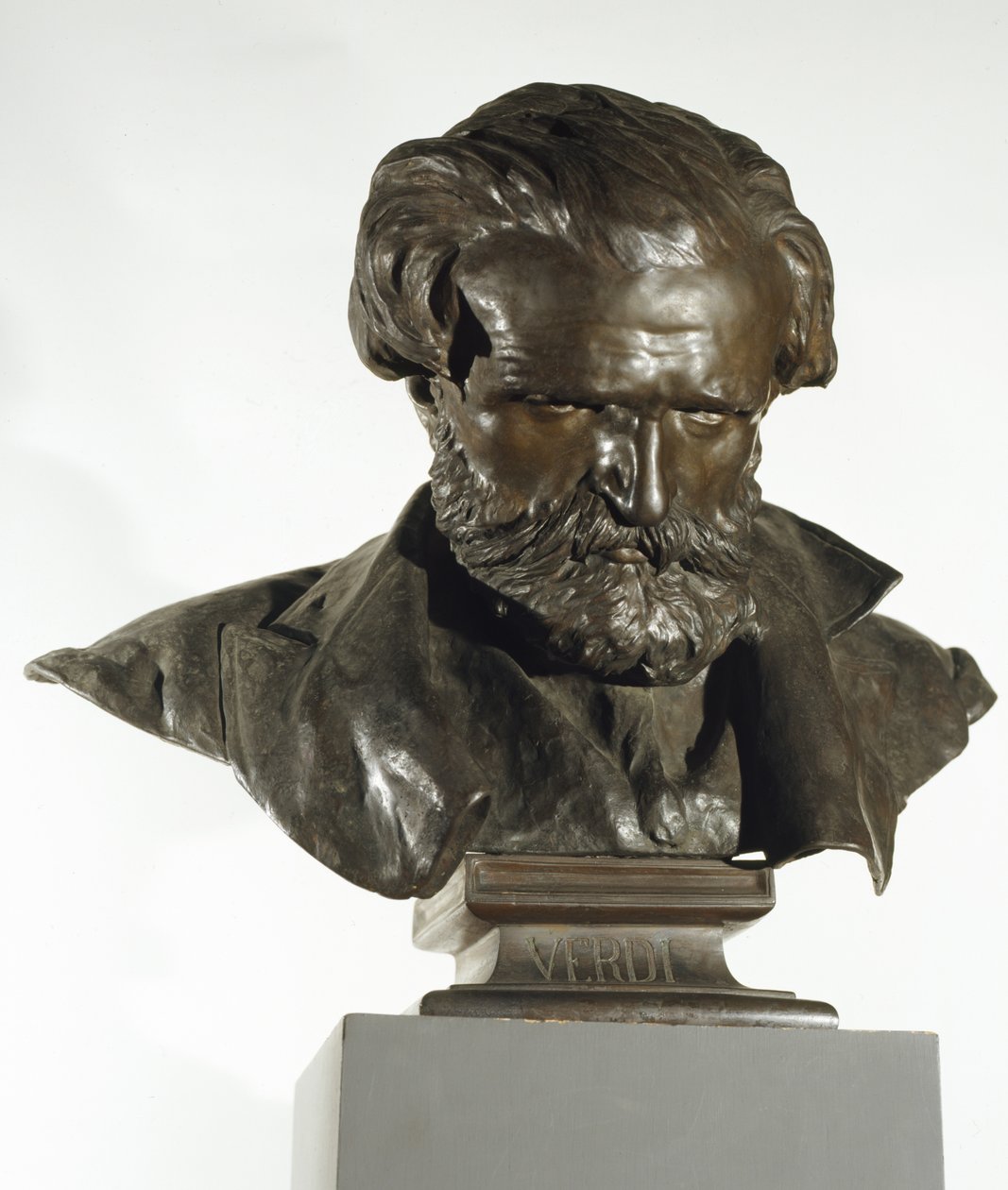 Giuseppe Verdi (brąz) autorstwa Vincenzo Gemito