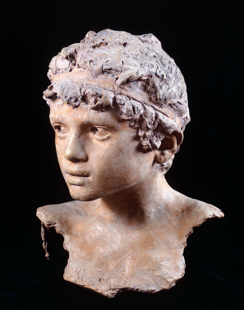 Harpunnik (terakota) autorstwa Vincenzo Gemito