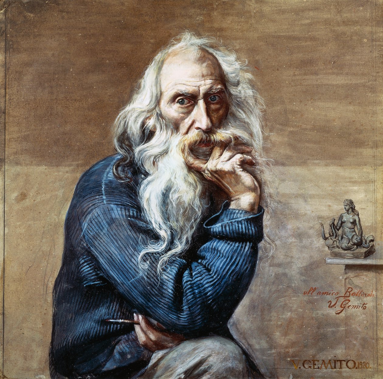 Autoportret autorstwa Vincenzo Gemito