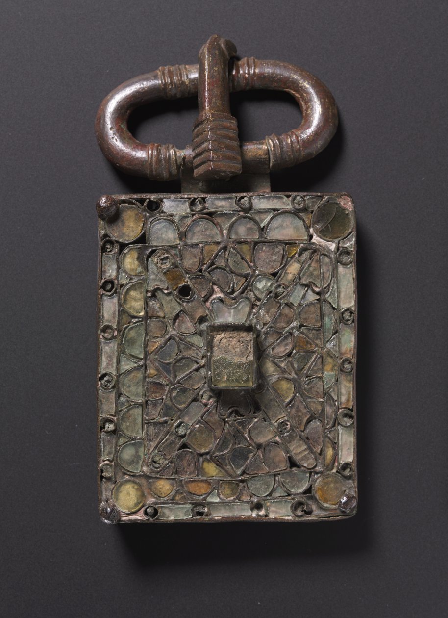 Klamra paska, c.525-560 autorstwa Visigothic