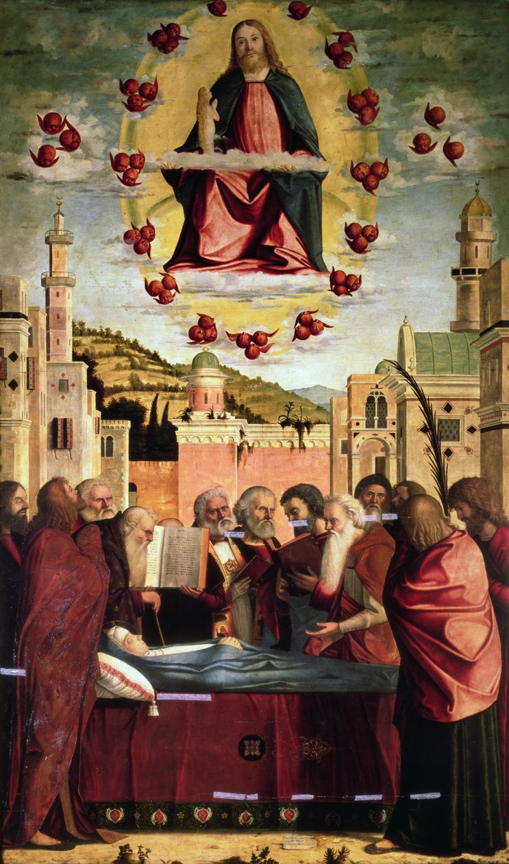 Śmierć Dziewicy, c.1508 autorstwa Vittore Carpaccio