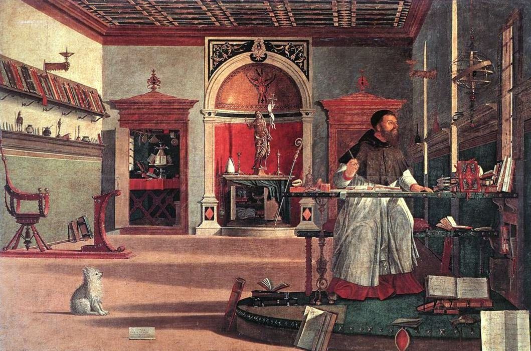 Wizja św. Augustyna autorstwa Vittore Carpaccio