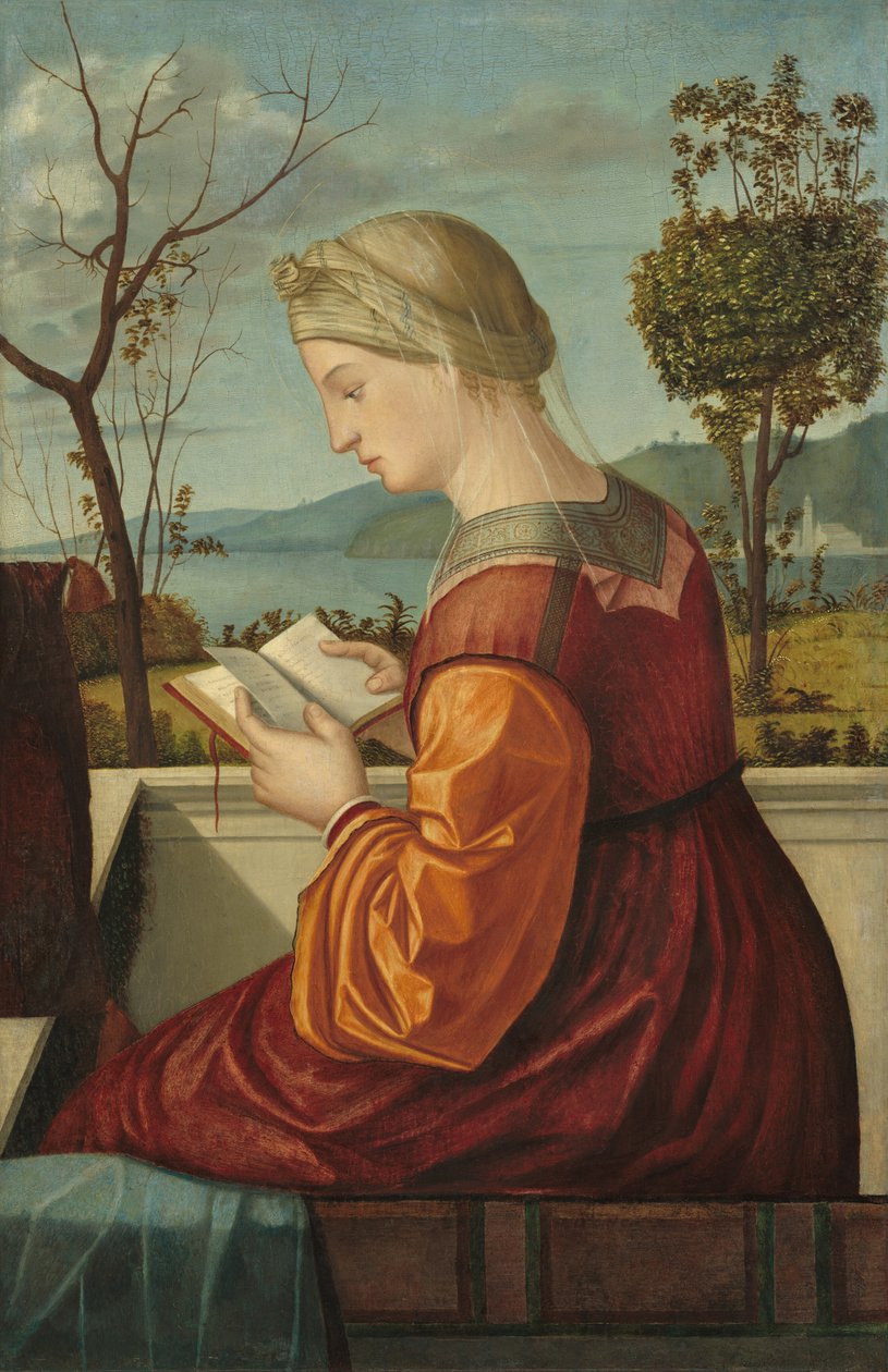 Czytanie Dziewicze, c. 1505. autorstwa Vittore Carpaccio