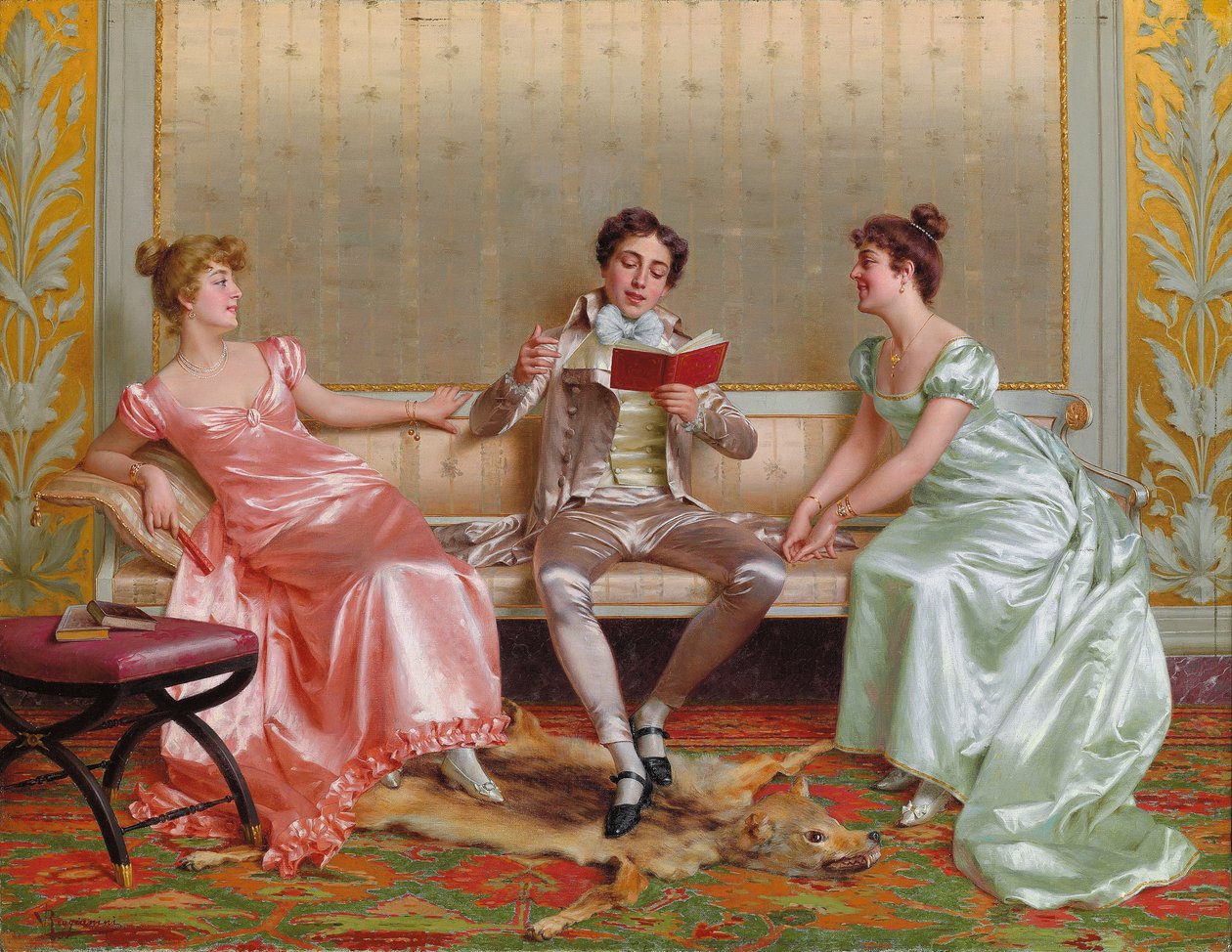Czytanie autorstwa Vittorio Reggianini