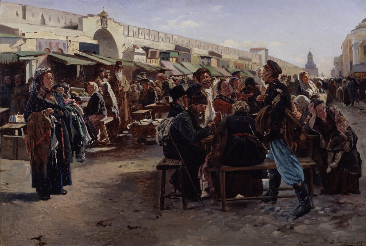 Południe autorstwa Vladimir Egorovic Makovsky
