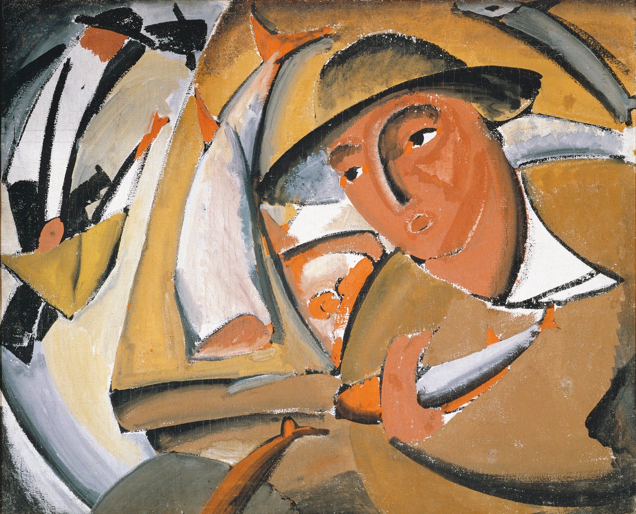 The Fishmonger autorstwa Vladimir Evgrafovich Tatlin