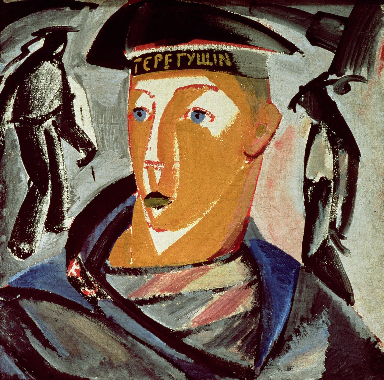 Marynarz (autoportret) autorstwa Vladimir Evgrafovich Tatlin