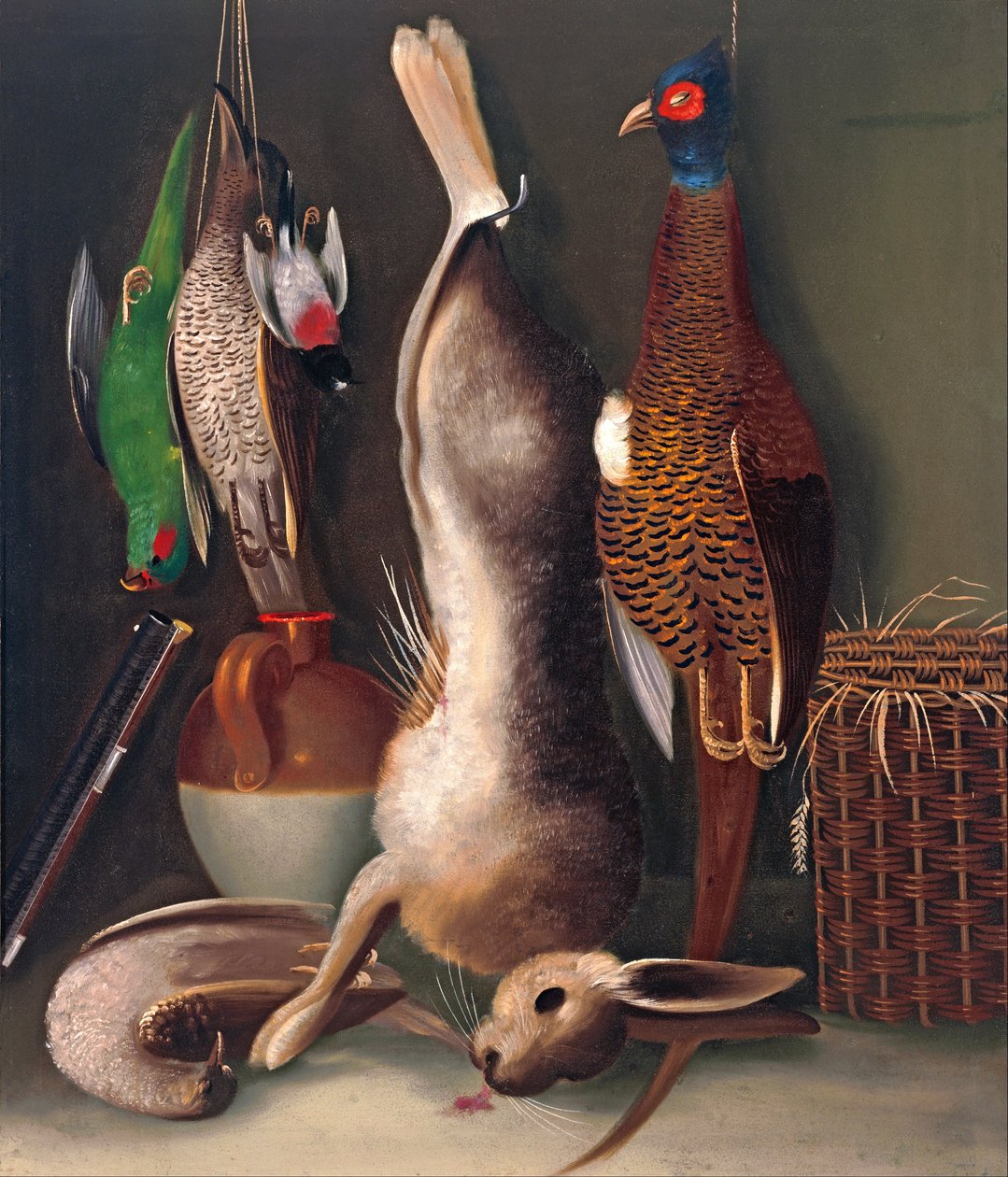 Martwa natura z grą autorstwa W.B. Gould