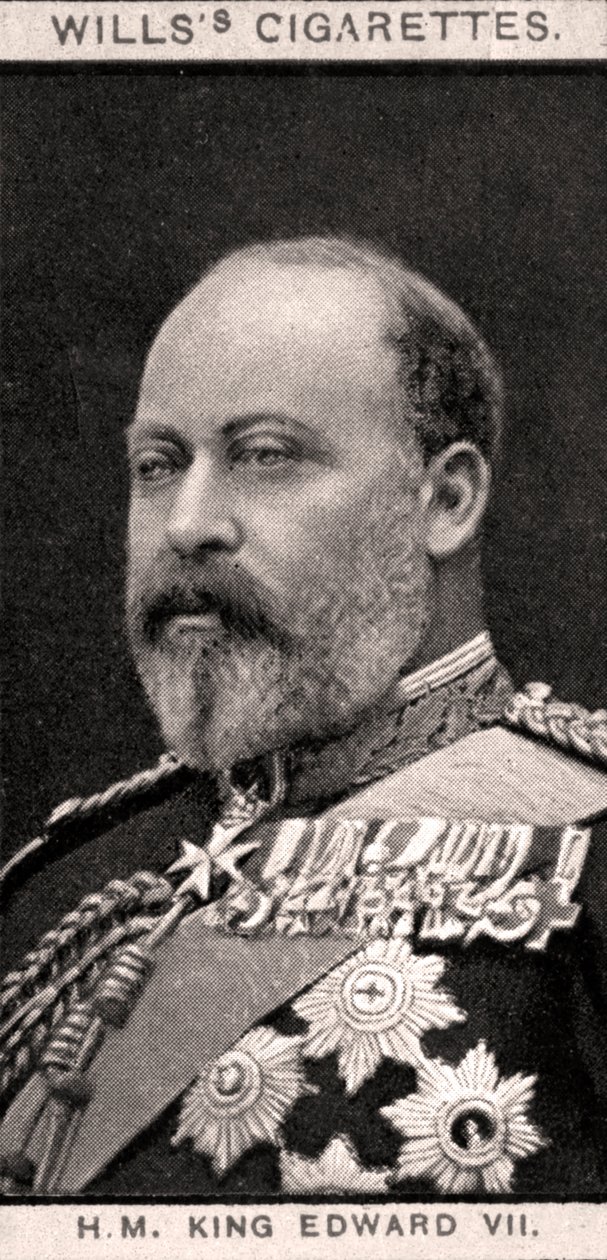 H.M. Król Edward VII, 1908. autorstwa WD and HO Wills