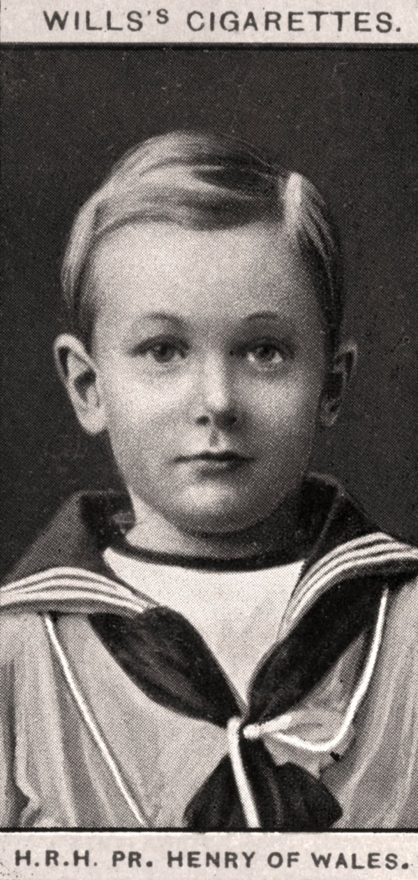 JKW Henryk Walii, 1908. autorstwa WD and HO Wills
