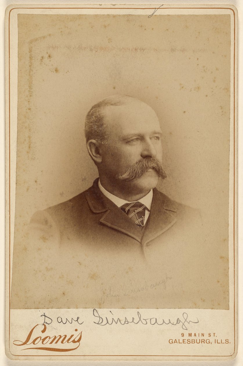 David Sinsebaugh autorstwa W.E. and W.B. Loomis