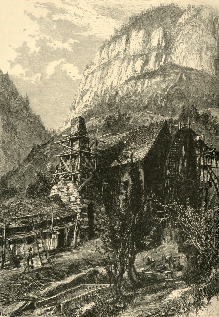„Cumberland Gap, ze Wschodu”, 1872. autorstwa W.H. Morse