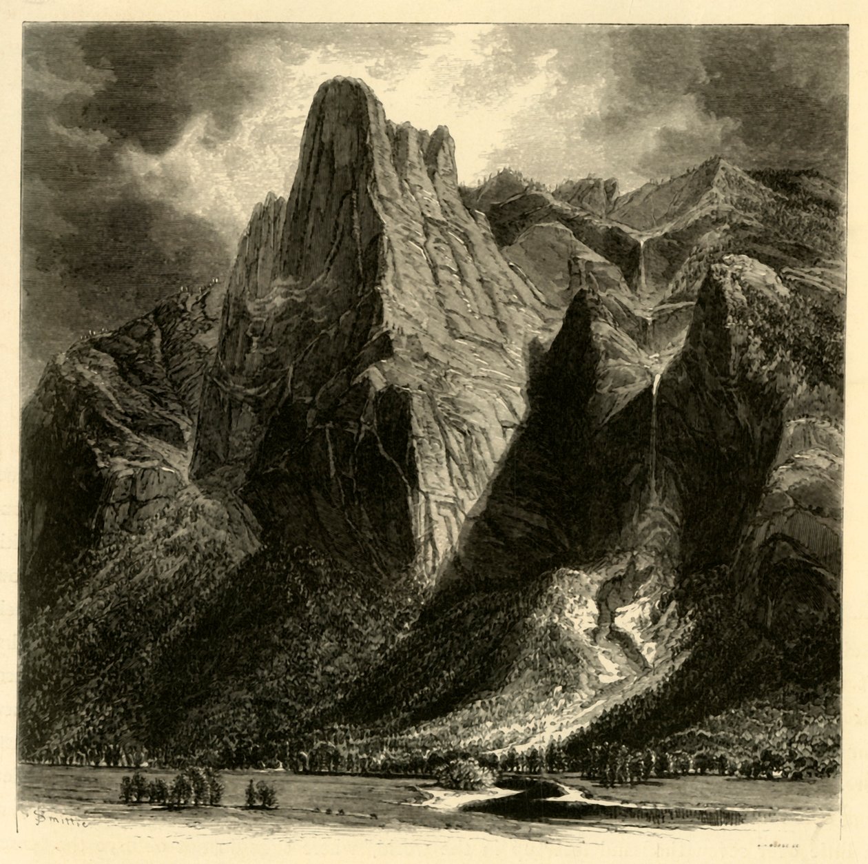 „Strażnik Rock and Fall”, 1872. autorstwa W.H. Morse