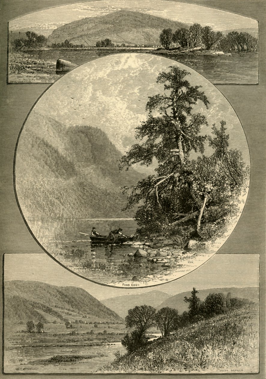 „Górny Delaware”, 1874. autorstwa W.H. Morse