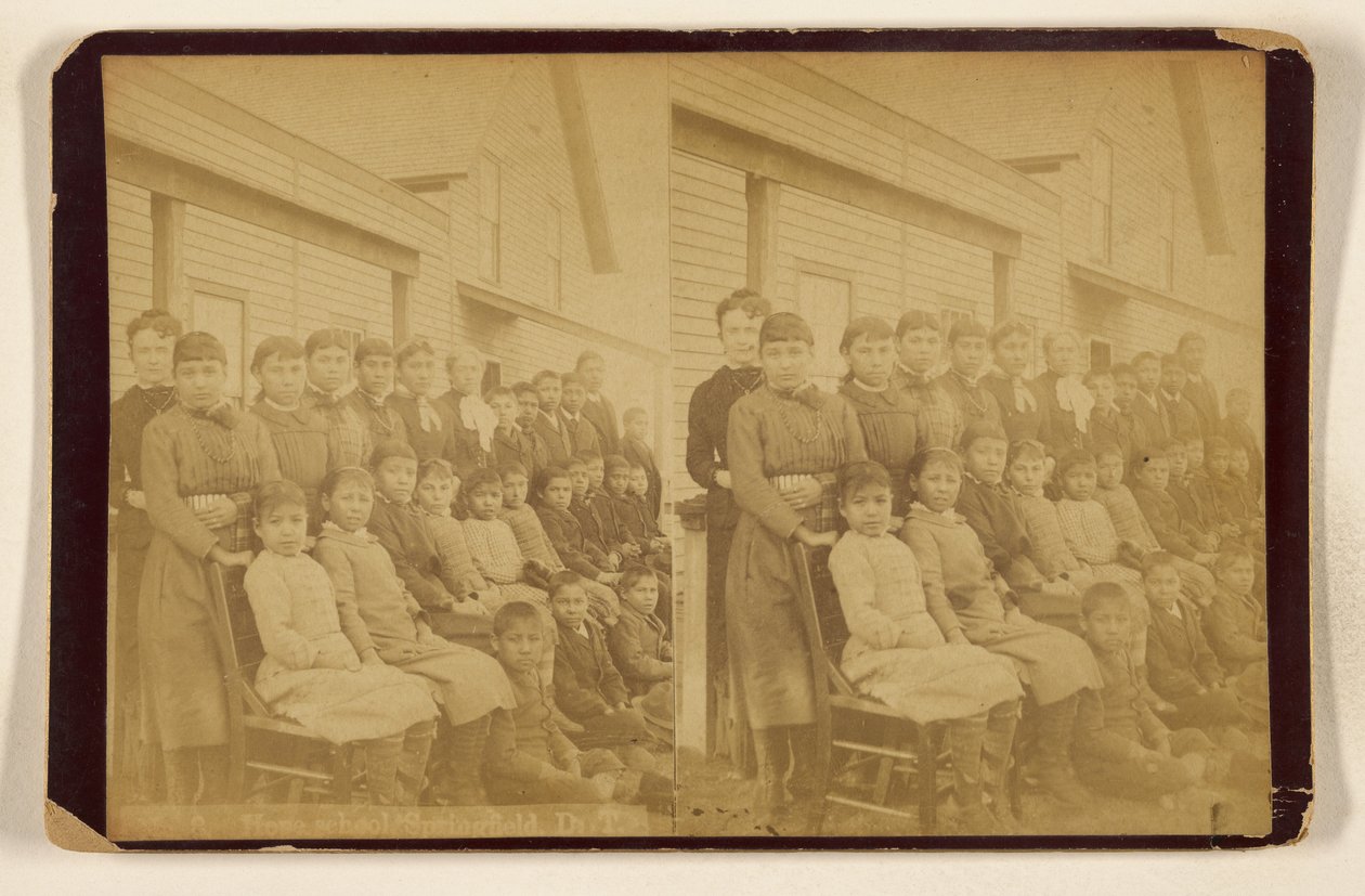 Hope School, Springfield D.T. autorstwa W.R. Cross