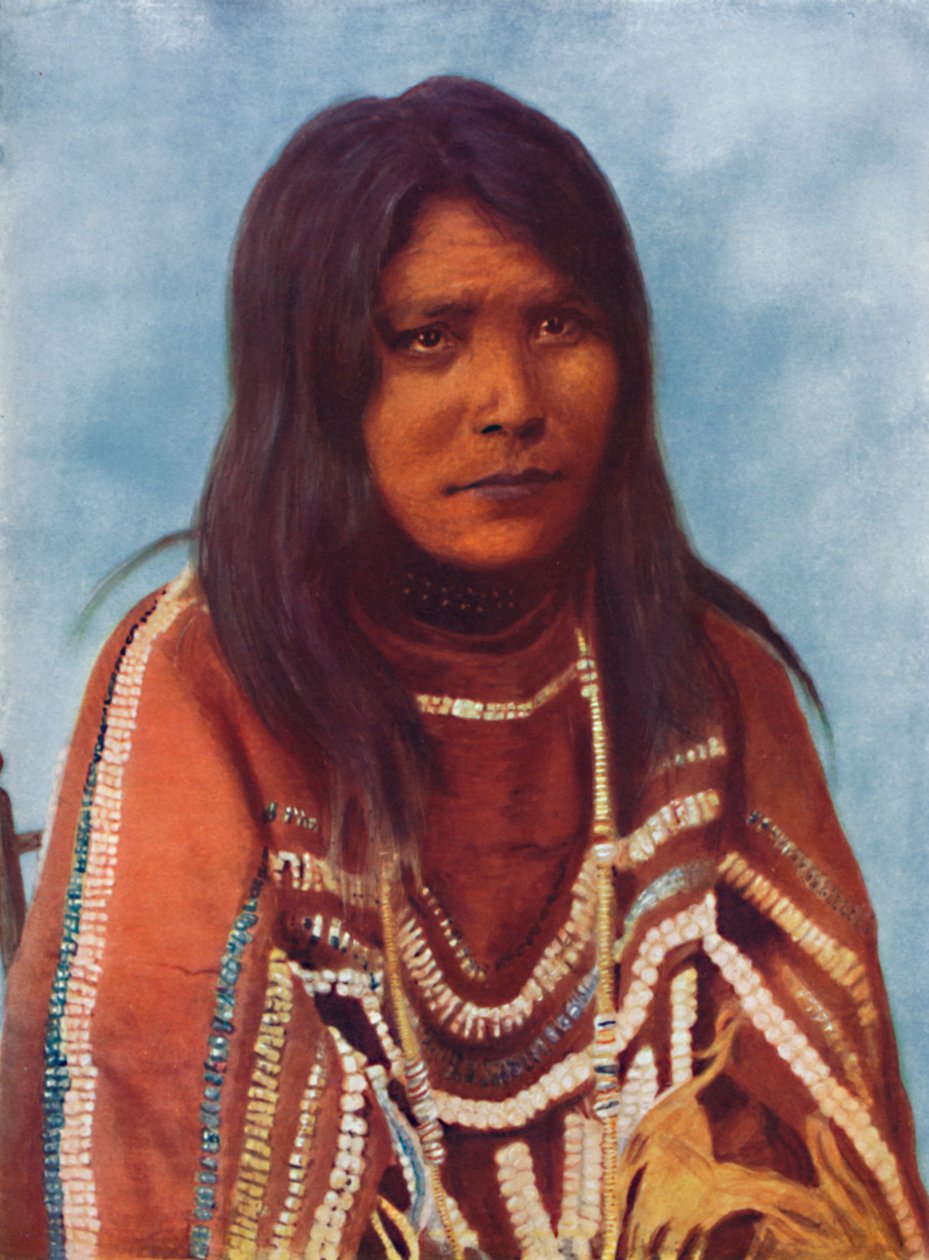Indianka Sarcee, 1912 autorstwa W. Hanson Boorne