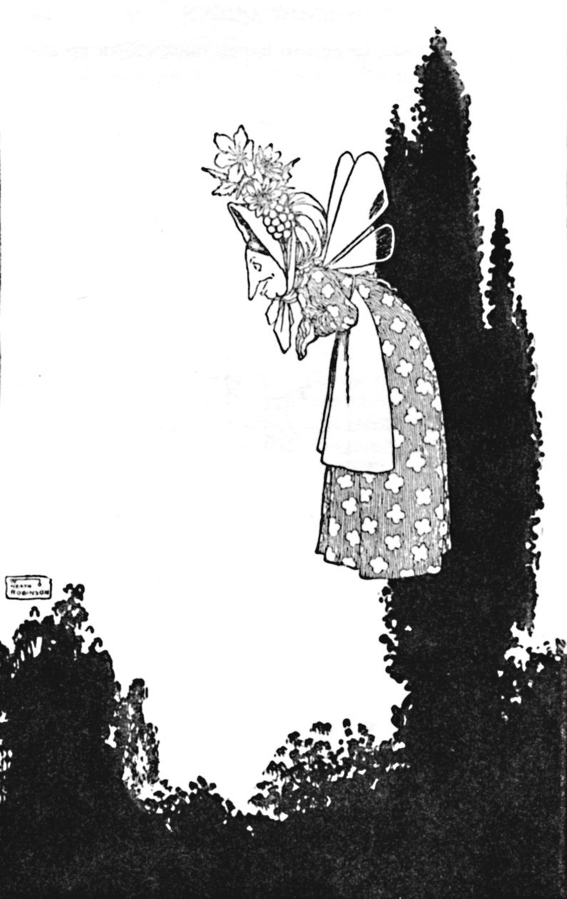 Gospodyni Elfin-Kings, ok. 1930 autorstwa William Heath Robinson