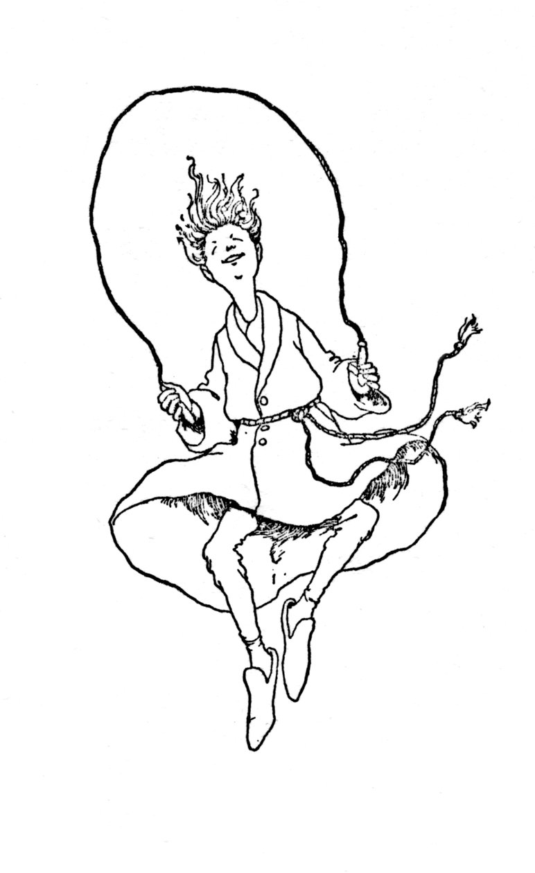 Syn żył wesoło, ok. 1930 r. autorstwa William Heath Robinson